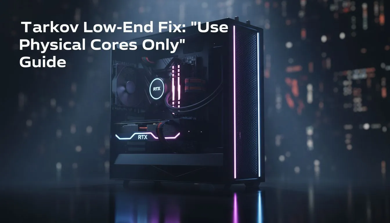 Enable Use Physical Cores Only