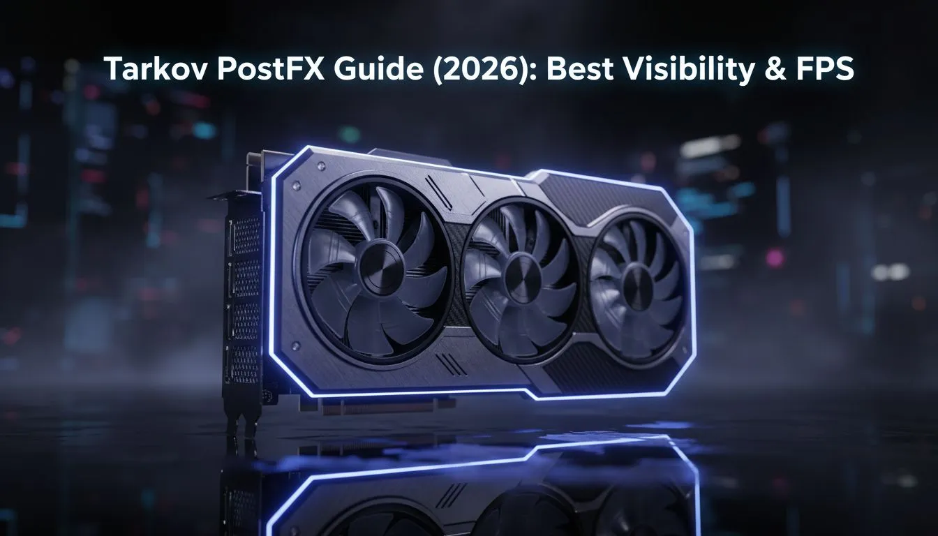 PostFX Settings for Visibility & FPS