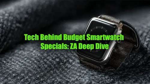 Budget Smartwatch Features: A South African Tech Deep Dive