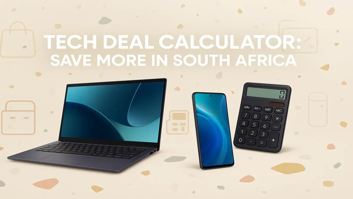 Tech Deal Calculator South Africa | Evetech's Savings Tool