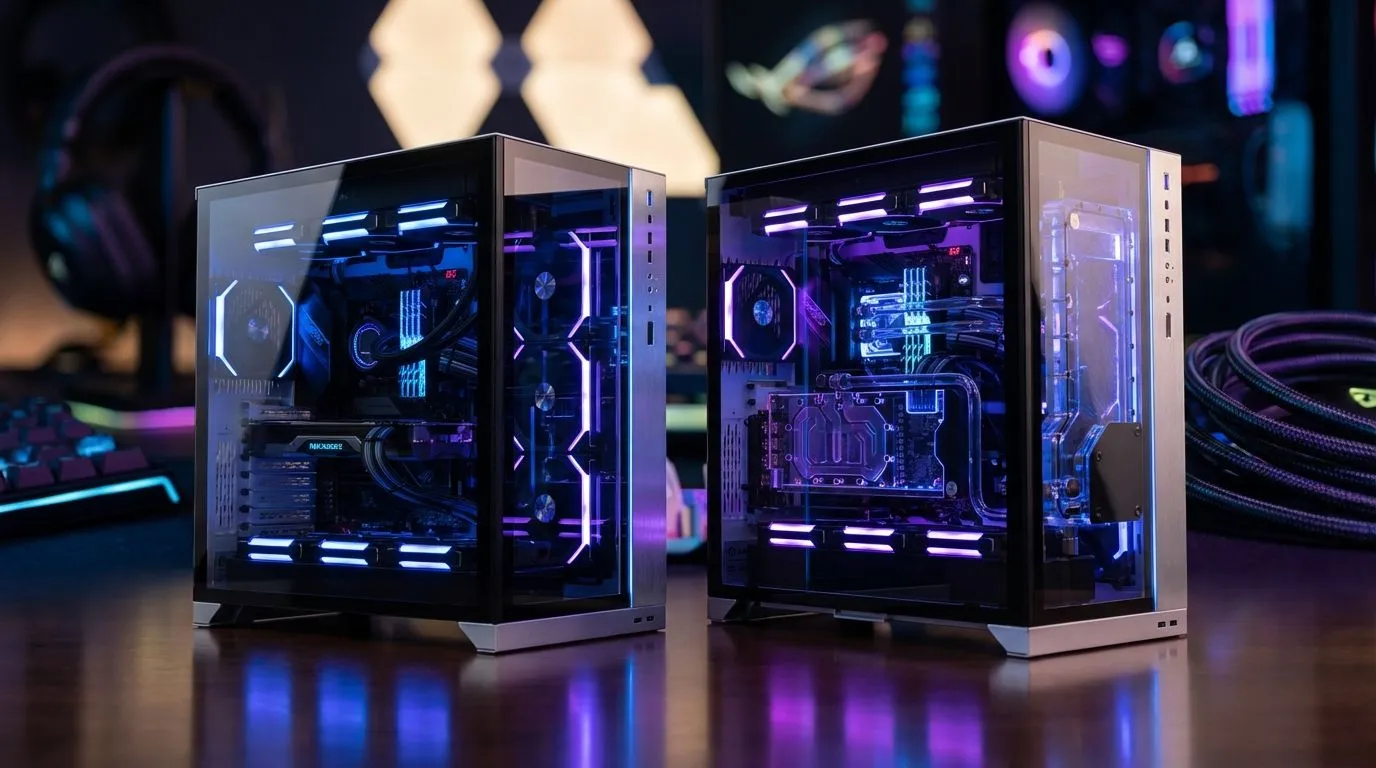 Tempered Glass PC Cases: Single vs Dual