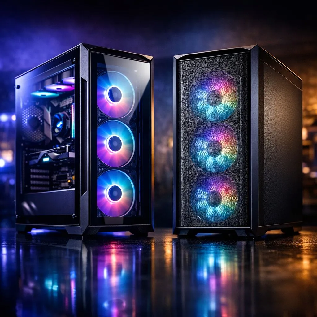 Glass vs Mesh Front Panels: Cooling