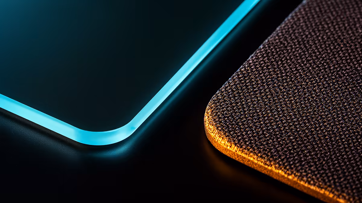 Tempered Glass vs Soft Mousepads: surface, thickness and