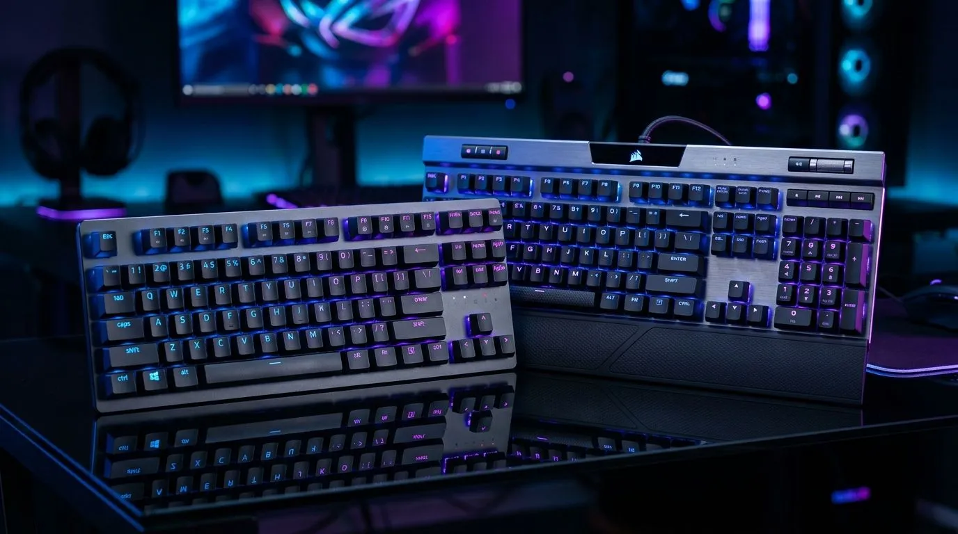 Compare tenkeyless vs full-size for desks