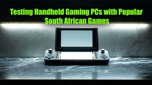 Handheld Gaming PC South Africa: Performance Test on Local Games