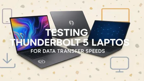 Thunderbolt 5 Transfer Speeds: Real-World Benchmark Tests