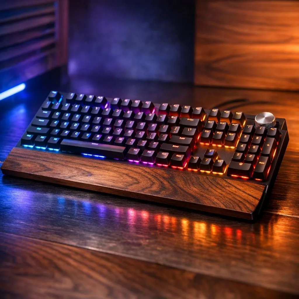 Wood and RGB Lighting Tips
