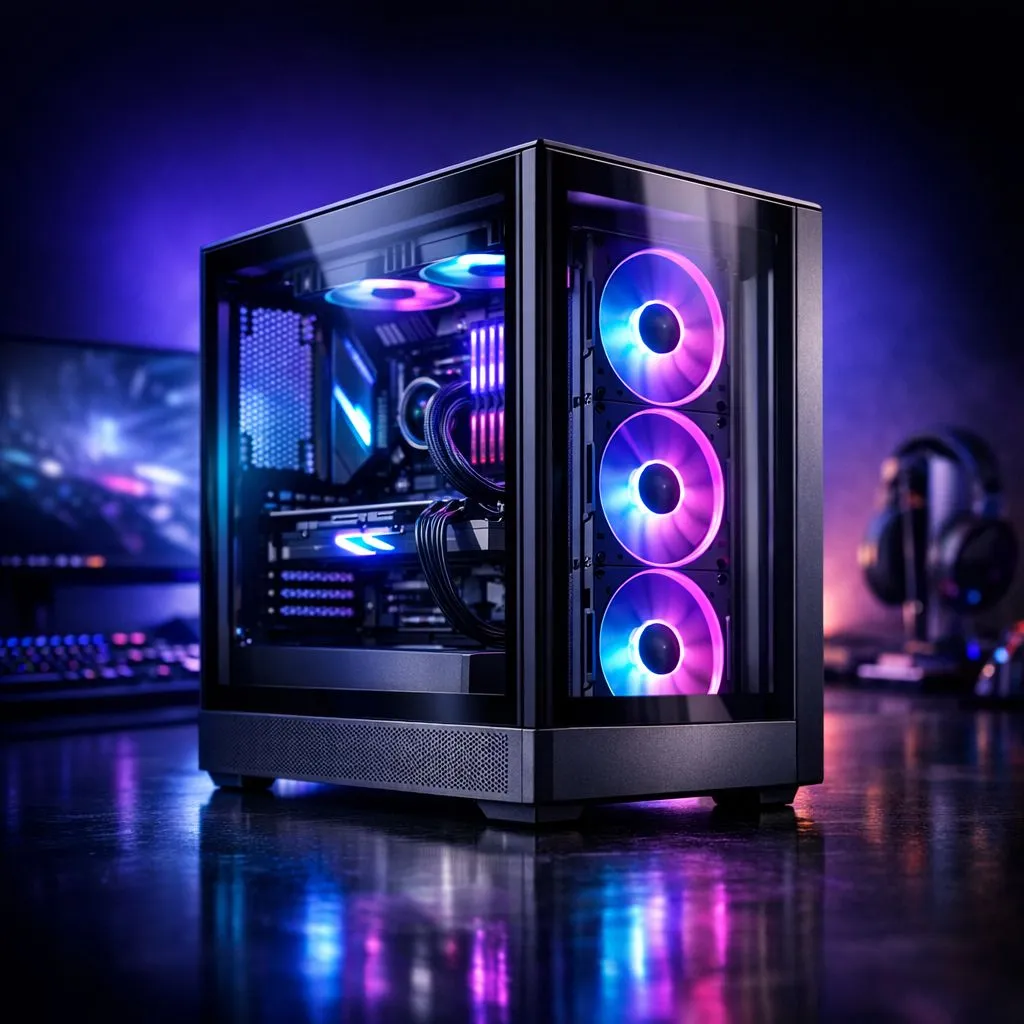 Panoramic Mid Tower Case Benefits