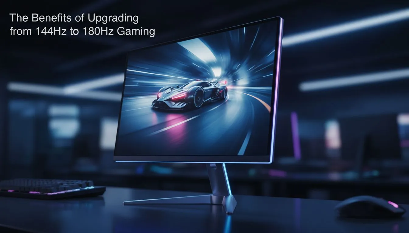 Why upgrade from 144Hz to 180Hz