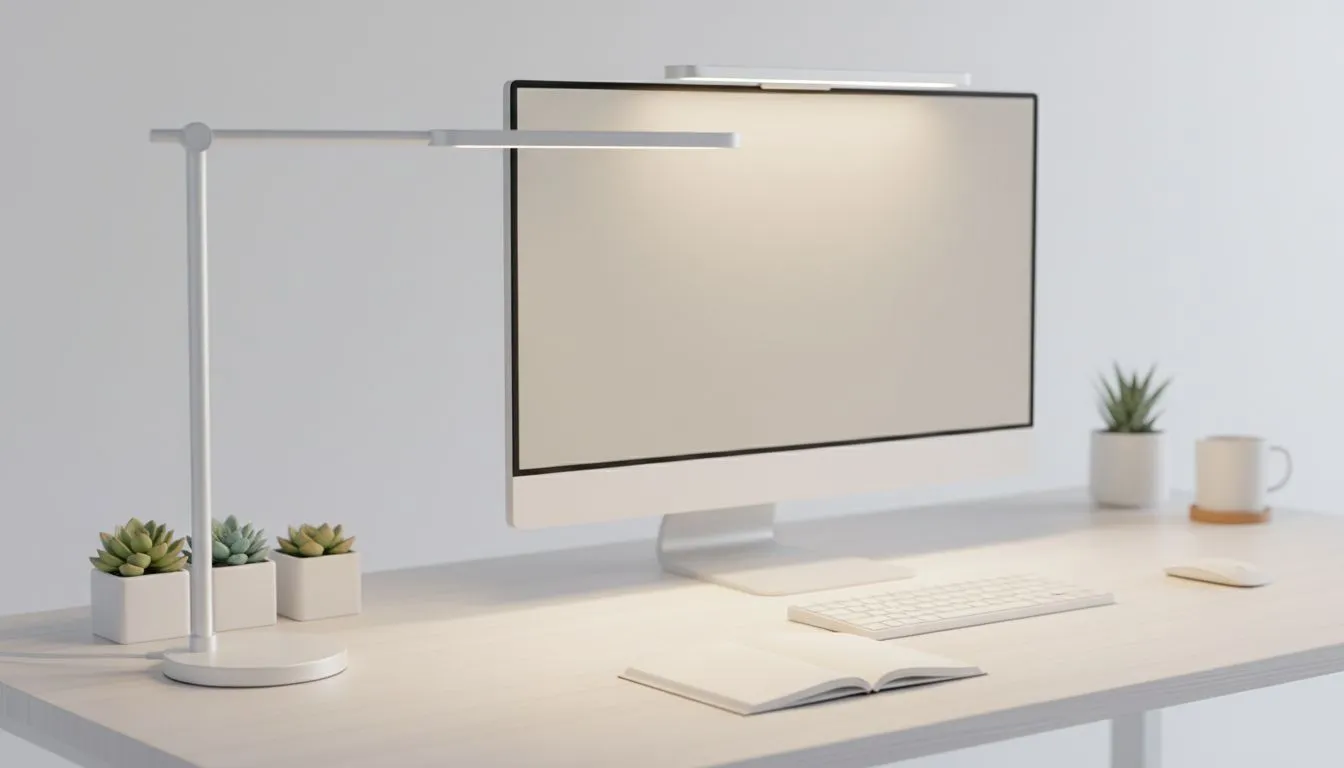Desk Lighting Placement: Style & Eye Comfort