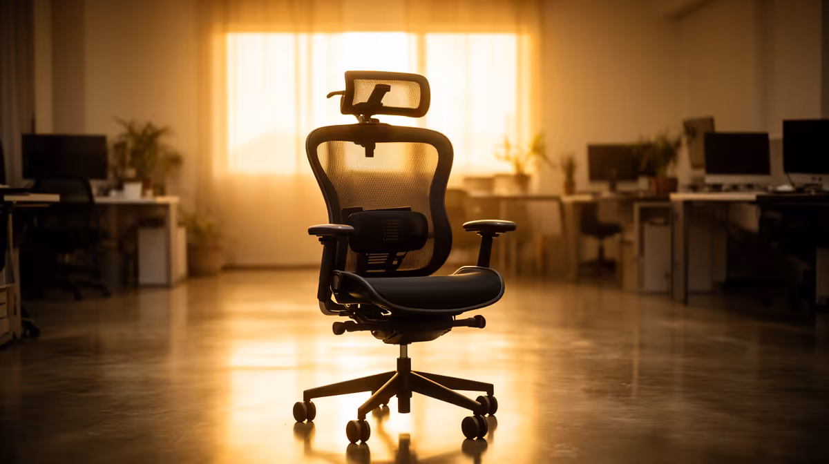Ergonomic Office Chair Setup for a Shared House in SA