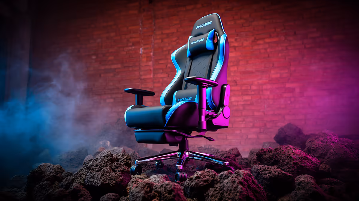 Gaming Chair Setup for a Face-brick House in SA