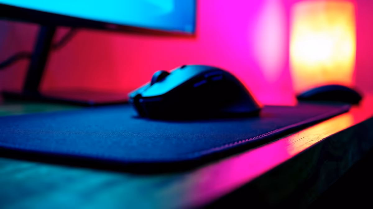 Mouse Pad Setup for a Koshuis Room in SA