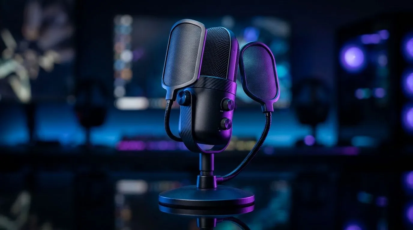 Multi-platform mic features for flexible gaming setups