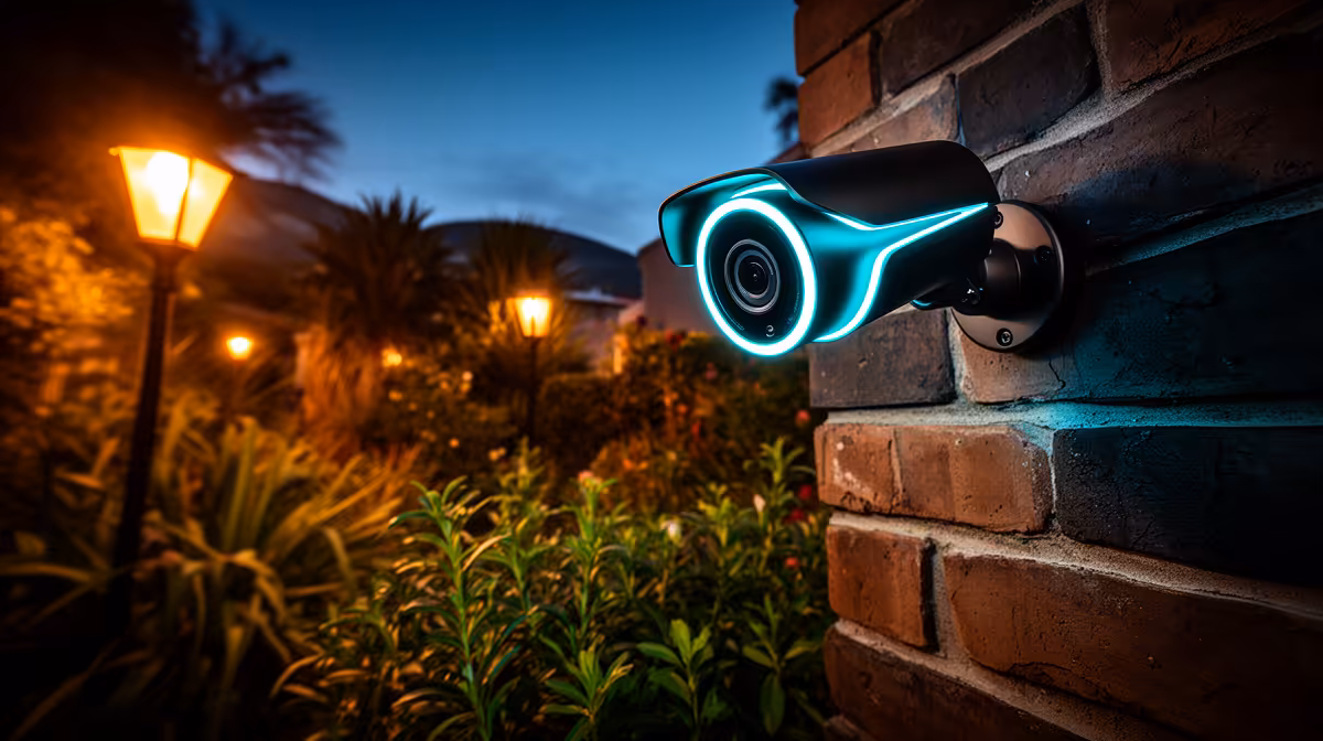Smart-home Camera Setup for a Backyard Cottage in SA