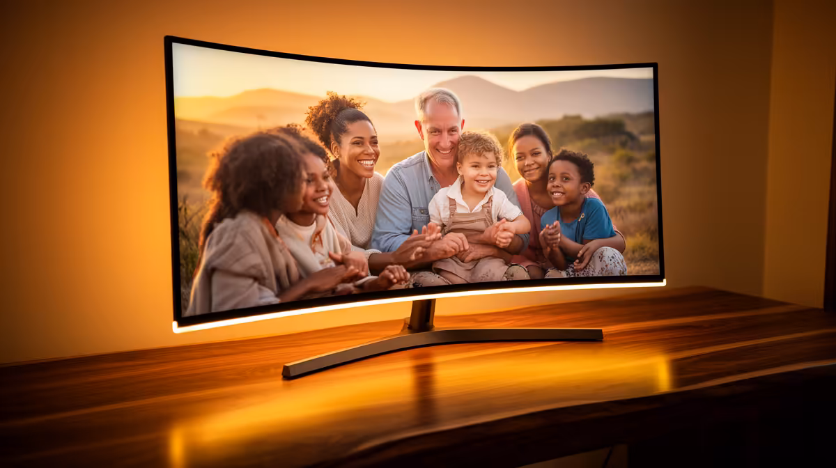 Ultrawide Monitor Setup for a Family Home in SA