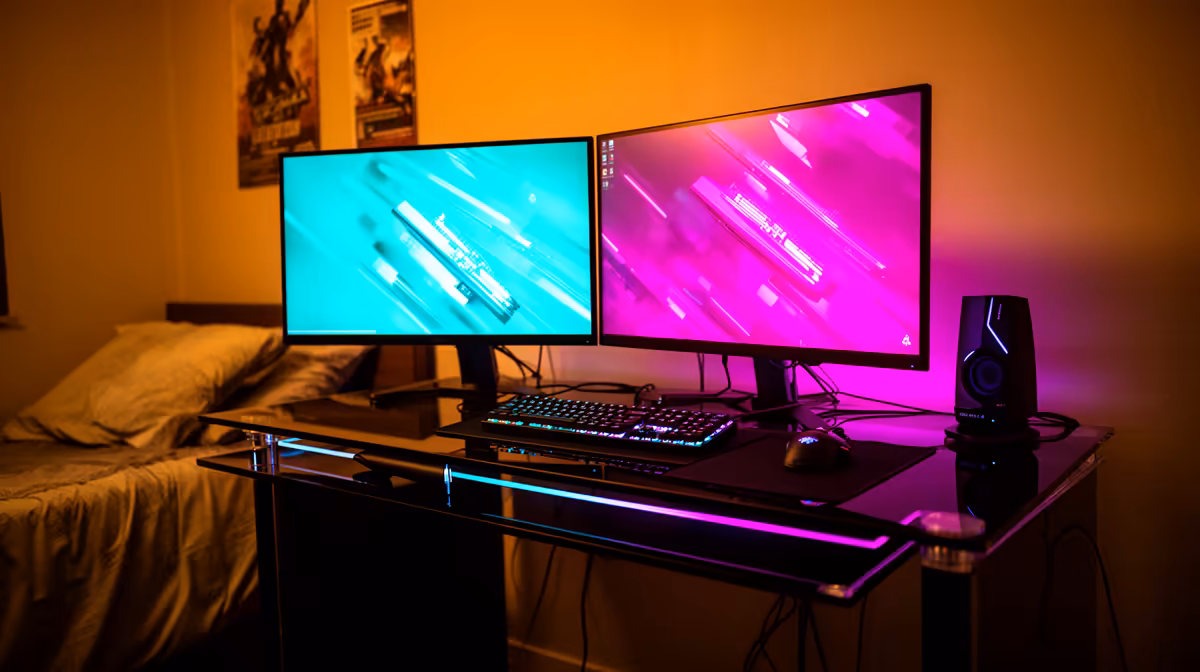 USB-C Monitor Setup for a Koshuis Room in SA
