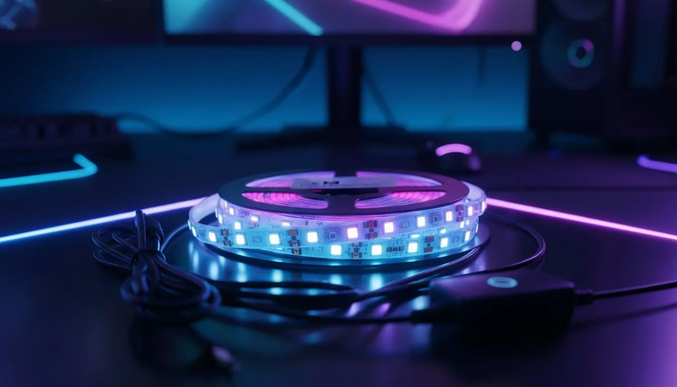 Under-Desk 3m LED Strip Install Tips