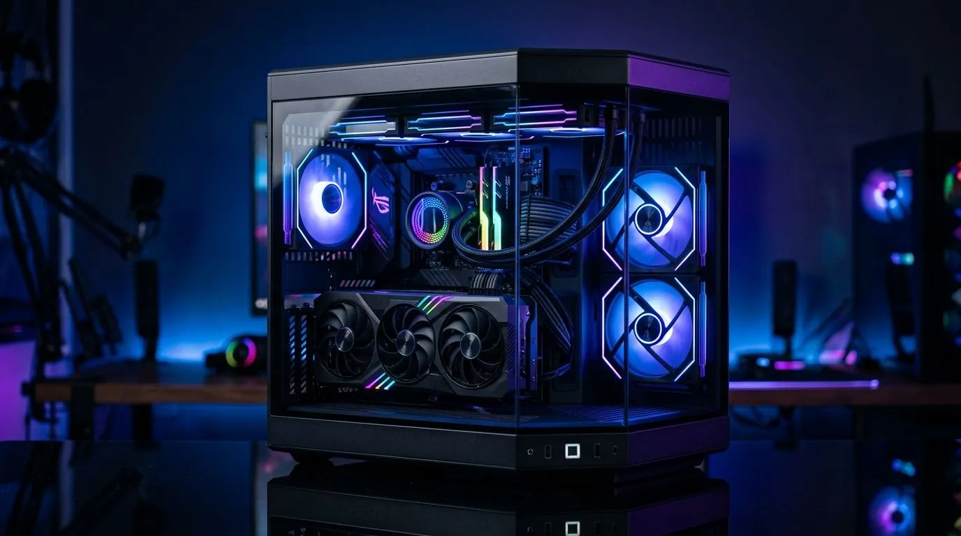 How 270° panoramic cases change cooling and looks