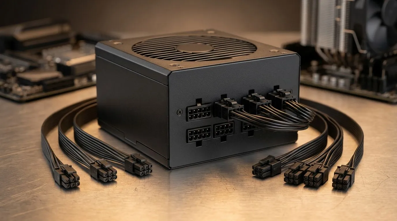 Psu All Interface Modular PSU connectors and Type-5 cable fit