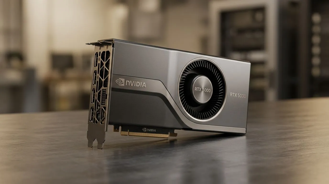 Complete Quadro RTX 5000 Ada spec breakdown