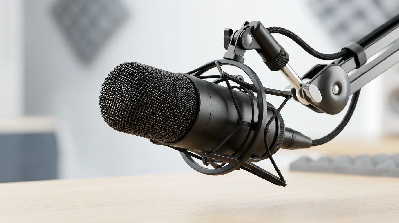 Dial in cardioid mics for clear streaming audio