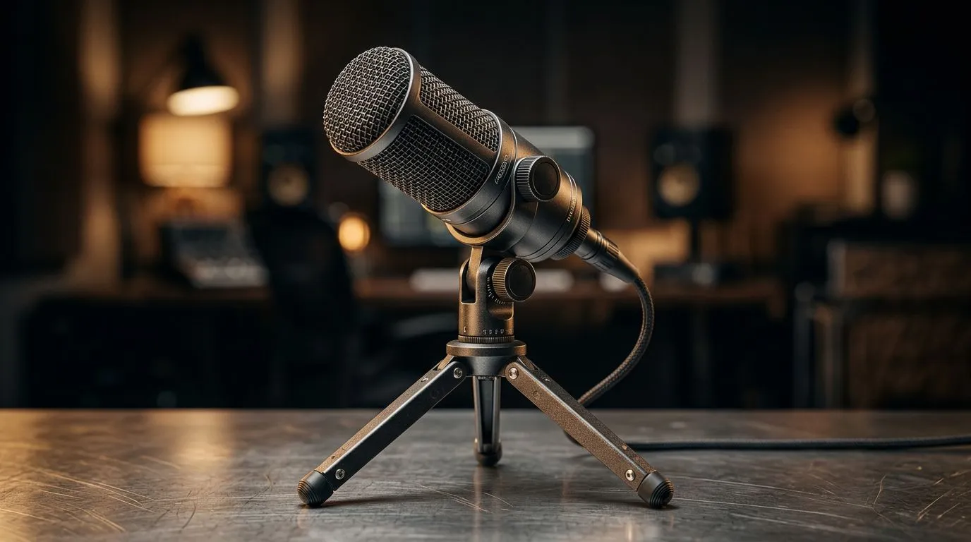 Position Your Tripod Mic for Clear Sound