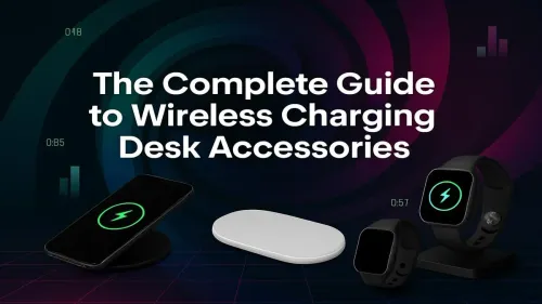 Wireless Charging Desk Accessories to Declutter Your Setup