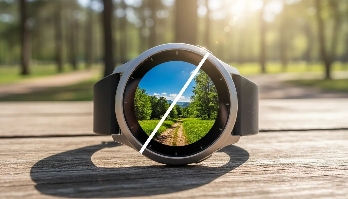 AMOLED vs LCD - Outdoor Readability