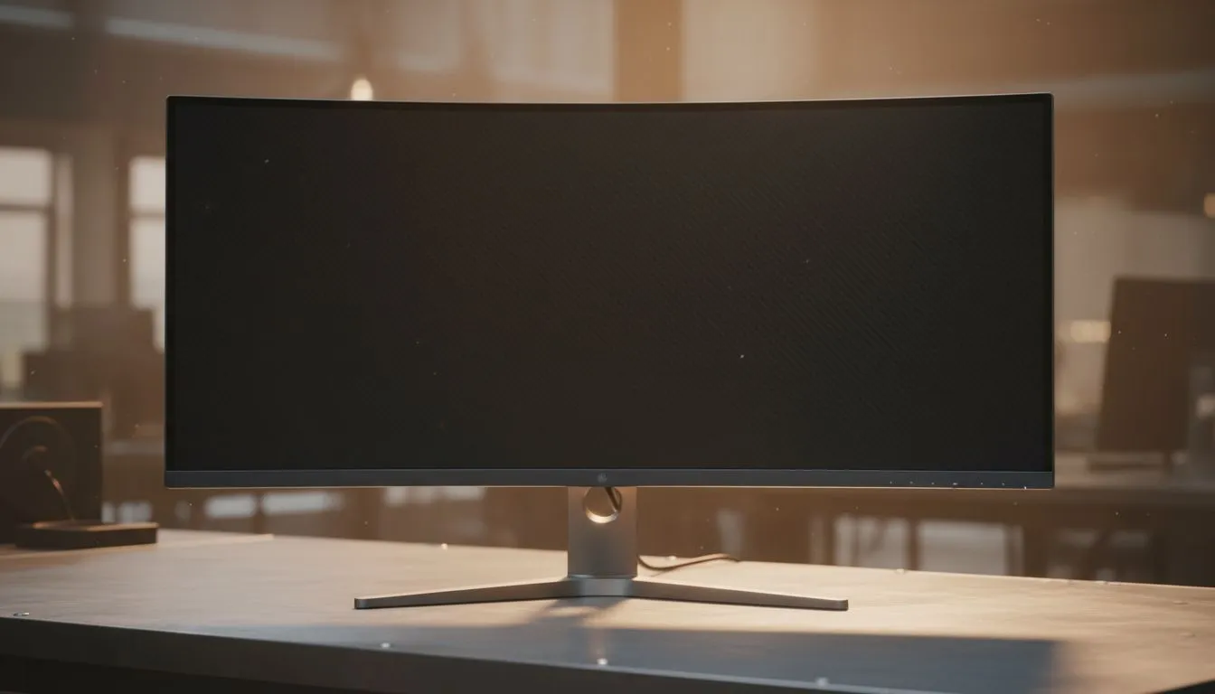 Curved Monitor Comfort Benefits
