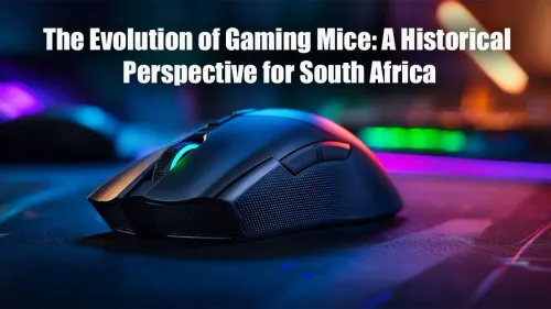 Evolution of Gaming Mice: A South African Historical Journey