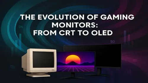 Gaming Monitor Evolution: From Bulky CRTs to Brilliant OLEDs