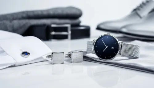 Smart Men's Fashion: Silver Style Meets Wearable Tech