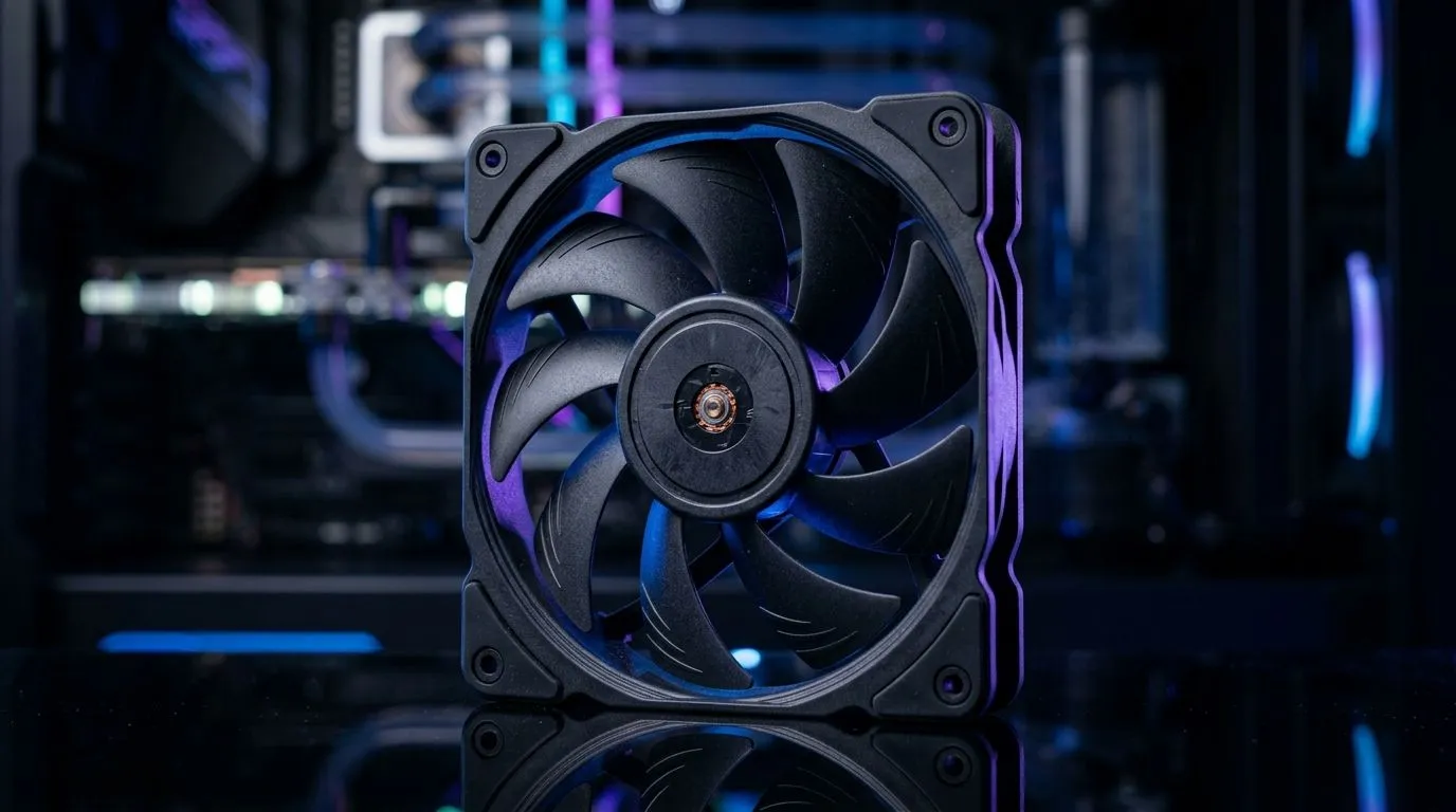 Optimise case airflow with 120mm high-speed fans