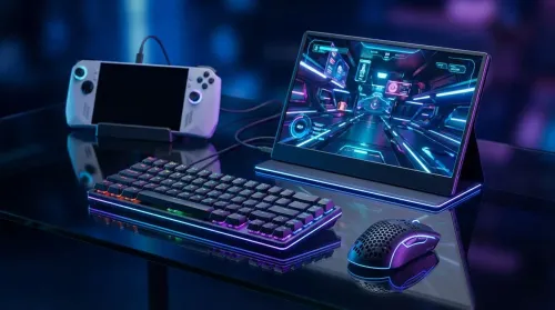 Handheld Gaming Setup 2025: The Ultimate Keyboard, Mouse & Monitor Kit