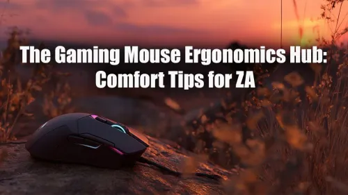 Ergonomic Gaming Mouse: Pro Comfort Tips for ZA Gamers