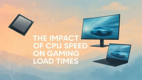 CPU Speed & Gaming Load Times: Does Your Processor Matter?