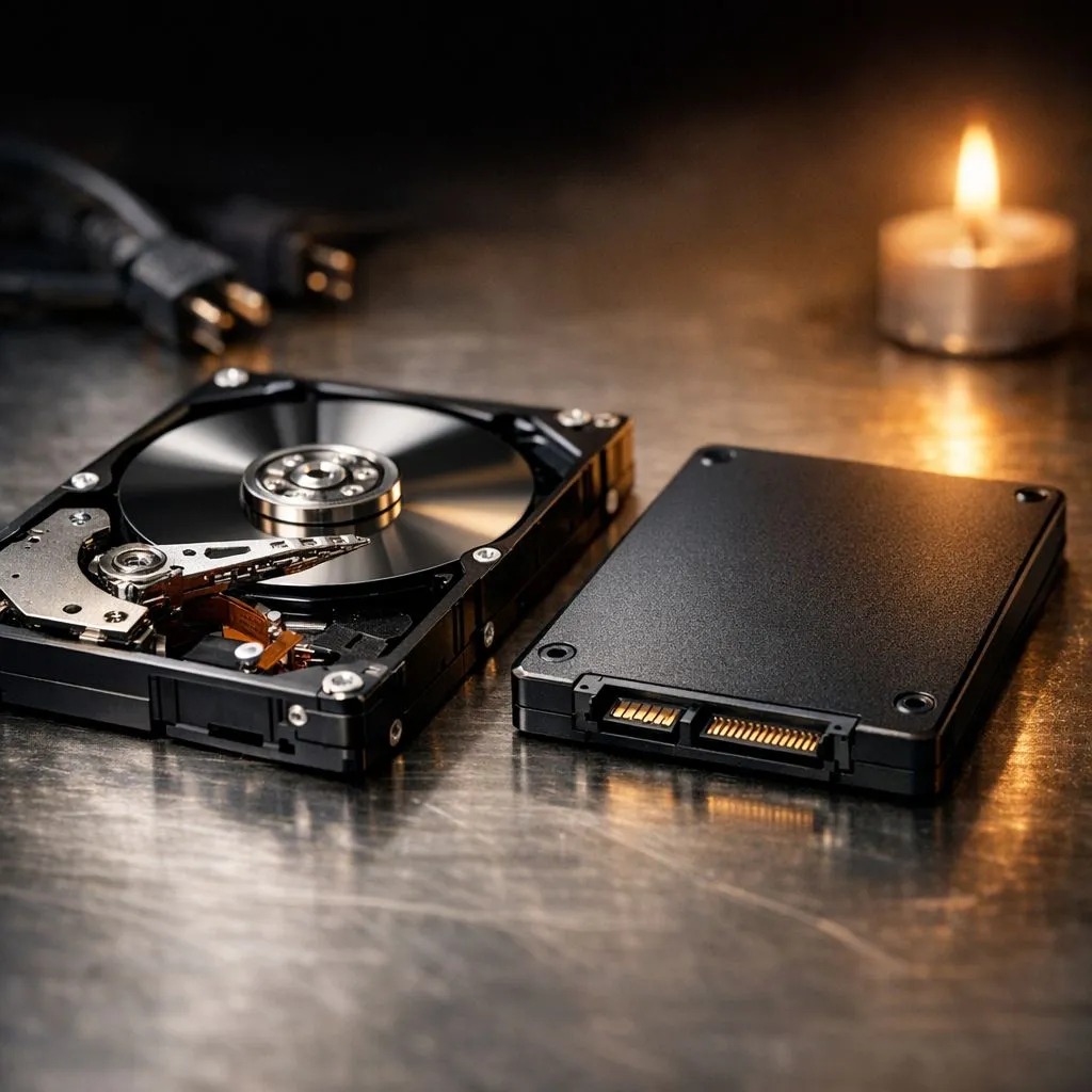 HDD failure during loadshedding - SSDs safer