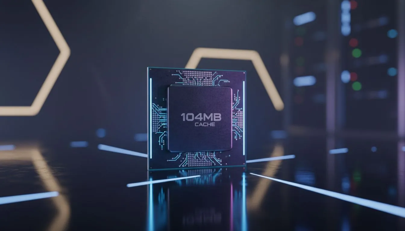 Why 104MB cache matters