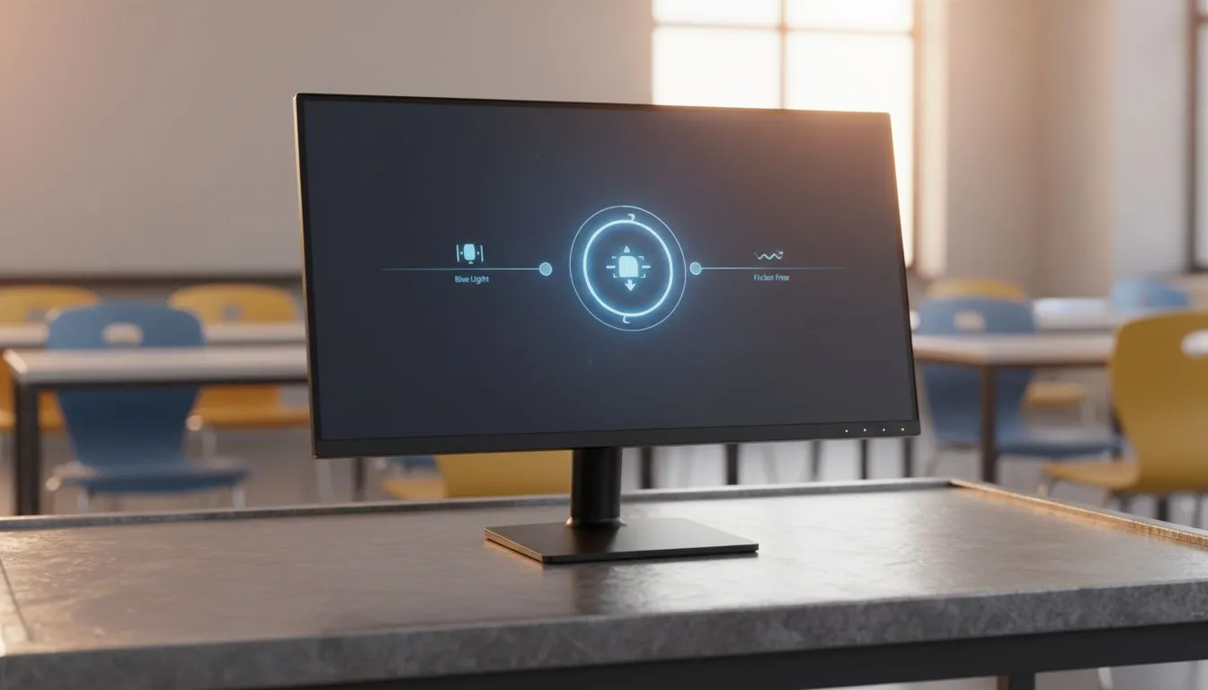 Protect Students with Flicker-Free Displays