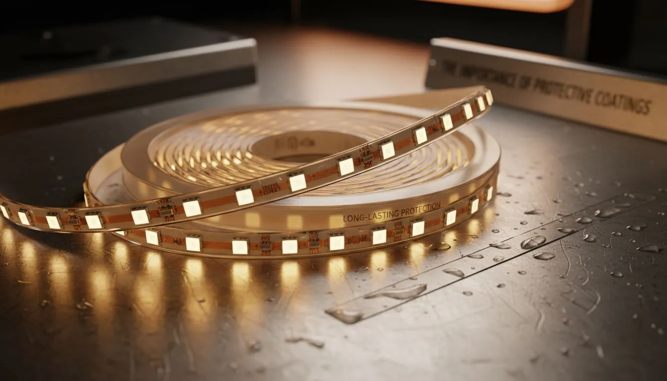 Protective coatings for LED strips