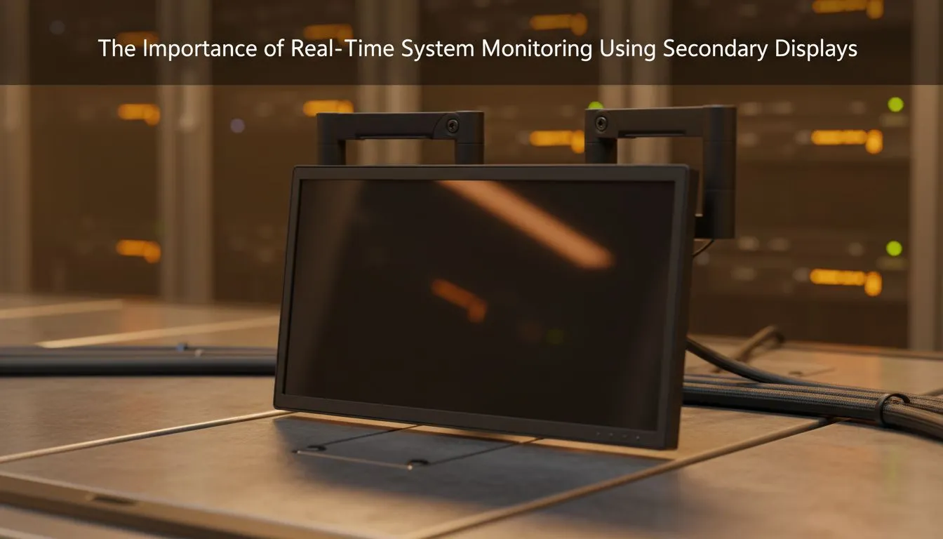 Real-Time Secondary Display Monitoring