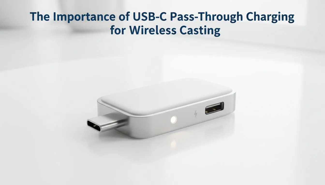 Pass-Through Power for Wireless Casting