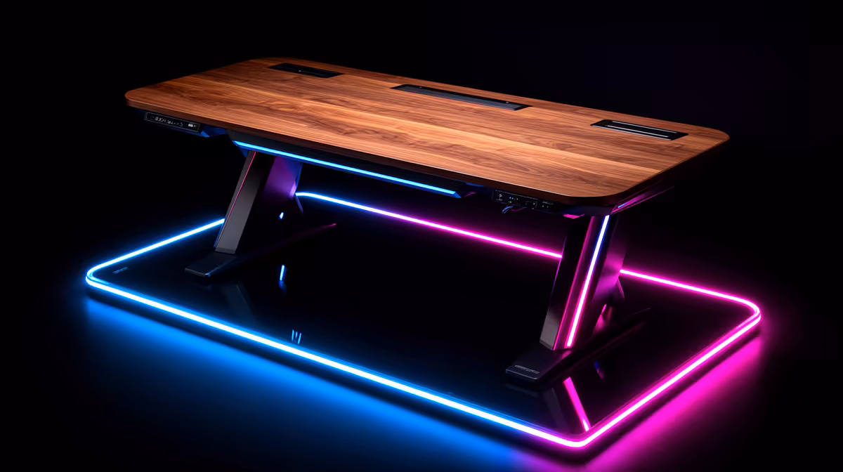 The practical gaming desk spec floor for family buying