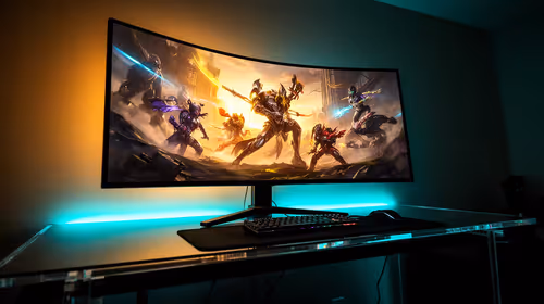 The practical gaming monitor spec floor for home theatre gaming in SA