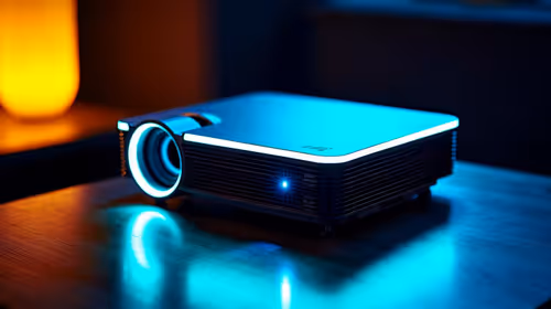 The practical portable projector spec floor for portable gaming while