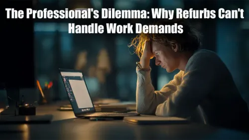 Why Refurbished PCs Struggle with Professional Workloads