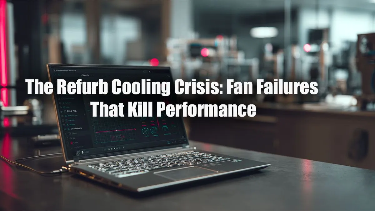 Refurb PC Fan Fix: Boost Performance