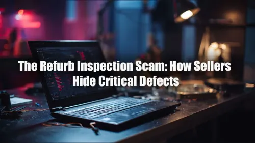 Avoid the Refurb Inspection Scam | Evetech