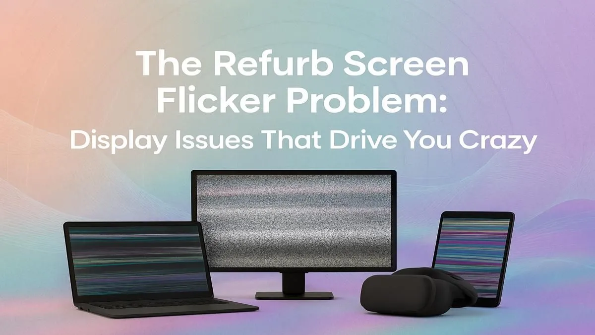 Stop Monitor Flickering